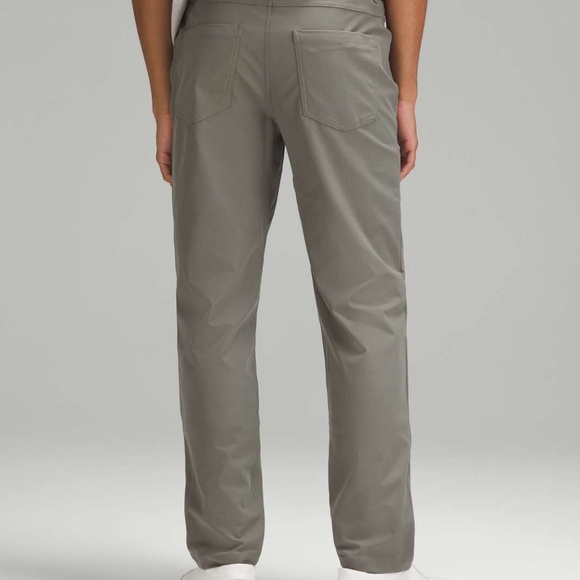 Like New Lululemon ABC Classic 5 Pocket Pant *Warpstreme in Grey Sage - 32 / 30 - Picture 3 of 7